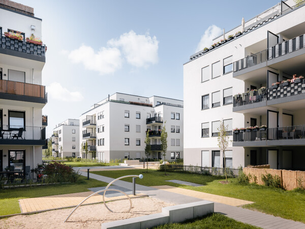 Wohnquartier Alt Schönefeld / Rathausvillen Schönefeld | Cramer Neumann Architekten | Bauherr STRABAG Real Estate